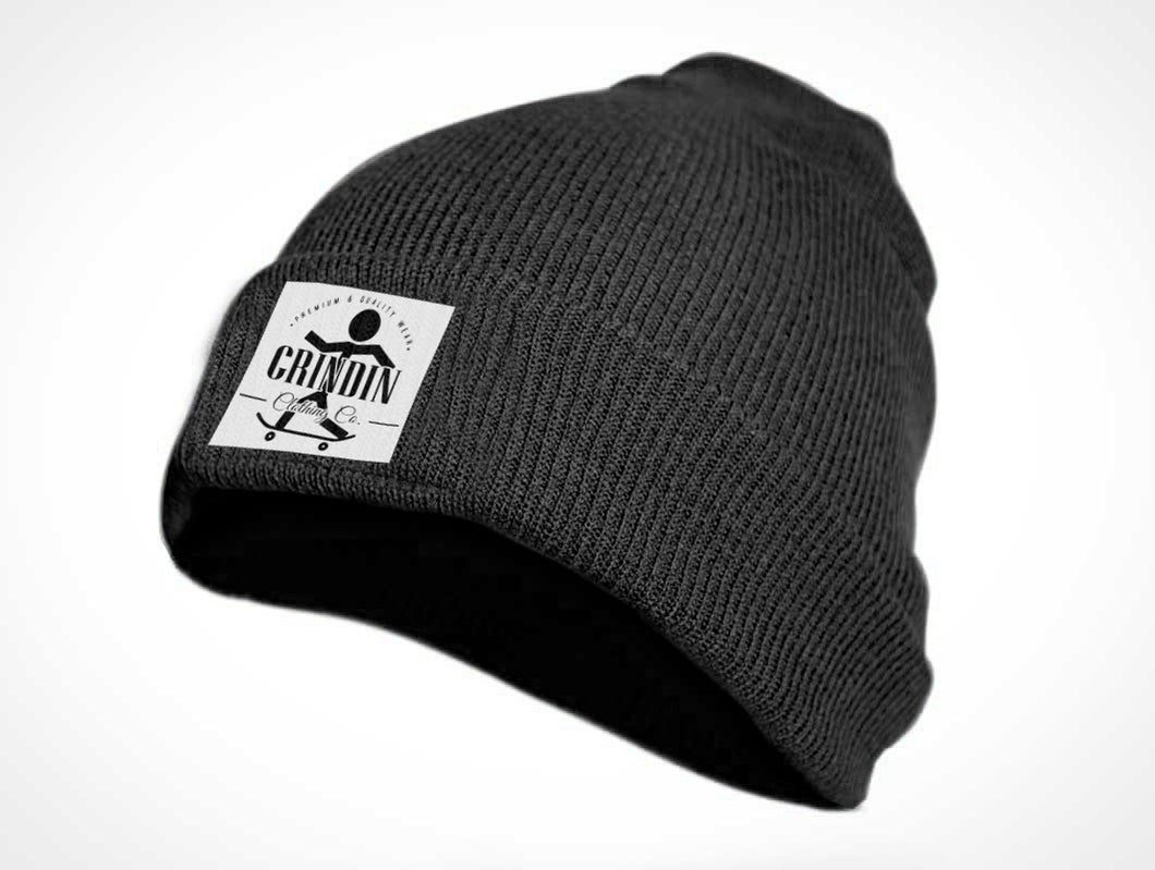 BLACK WINTER BEANIE